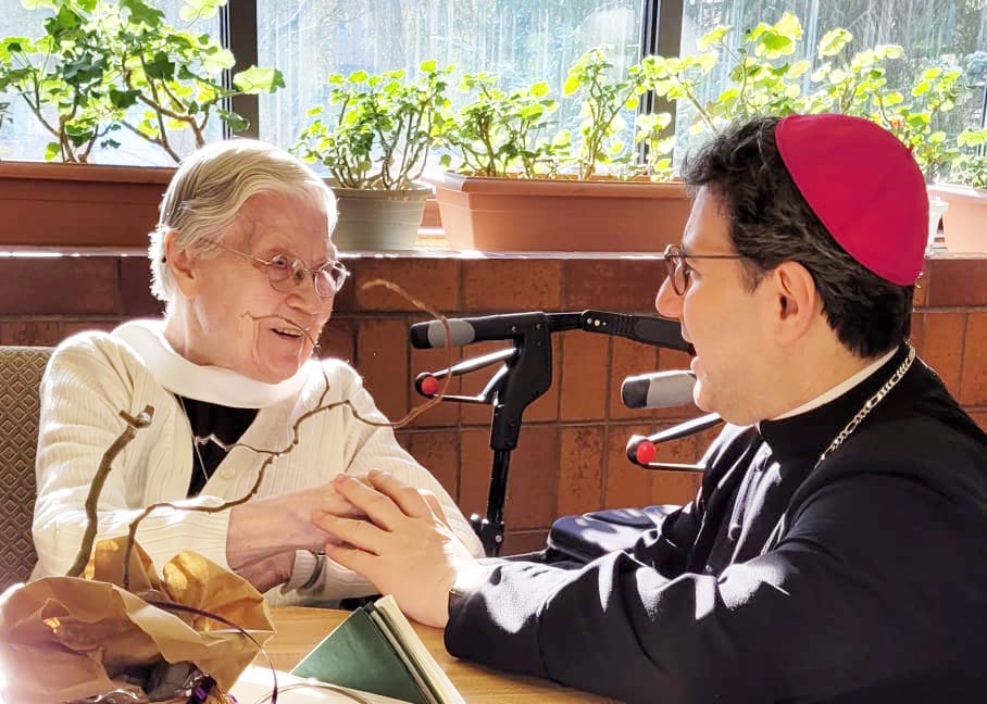 Archbishop Leo Visits the Felician Sisters Archbishop Leo Visits the Felician Sisters
