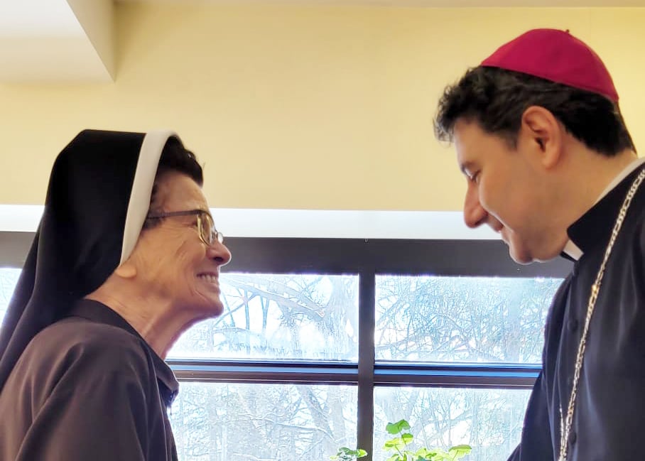 Archbishop Leo Visits the Felician Sisters Archbishop Leo Visits the Felician Sisters