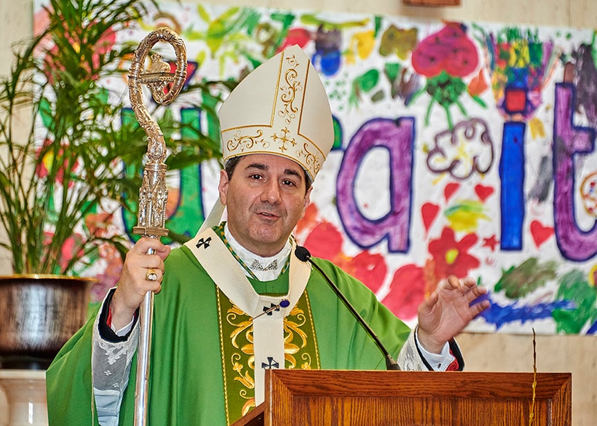 Archbishop Leo Preaching