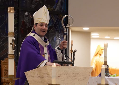 Archbishop Leo at St. Patrick Parish in Markham Archbishop Leo at St. Patrick Parish in Markham