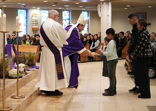 Archbishop Leo at St. Patrick Parish in Markham Archbishop Leo at St. Patrick Parish in Markham