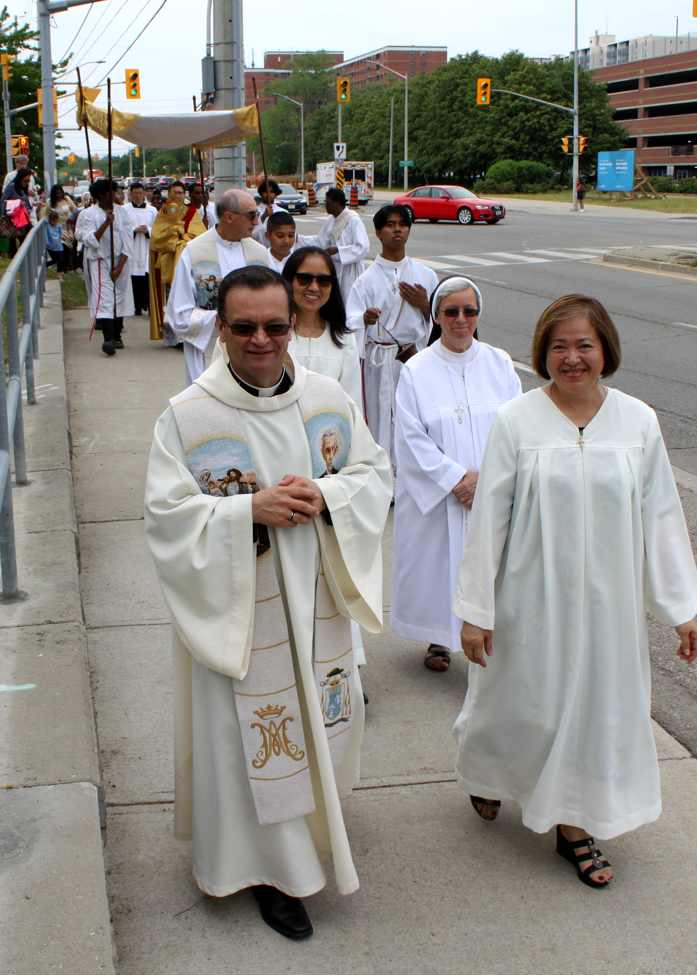 Archbishop Visits St. Catherine of Siena Archbishop Visits St. Catherine of Siena