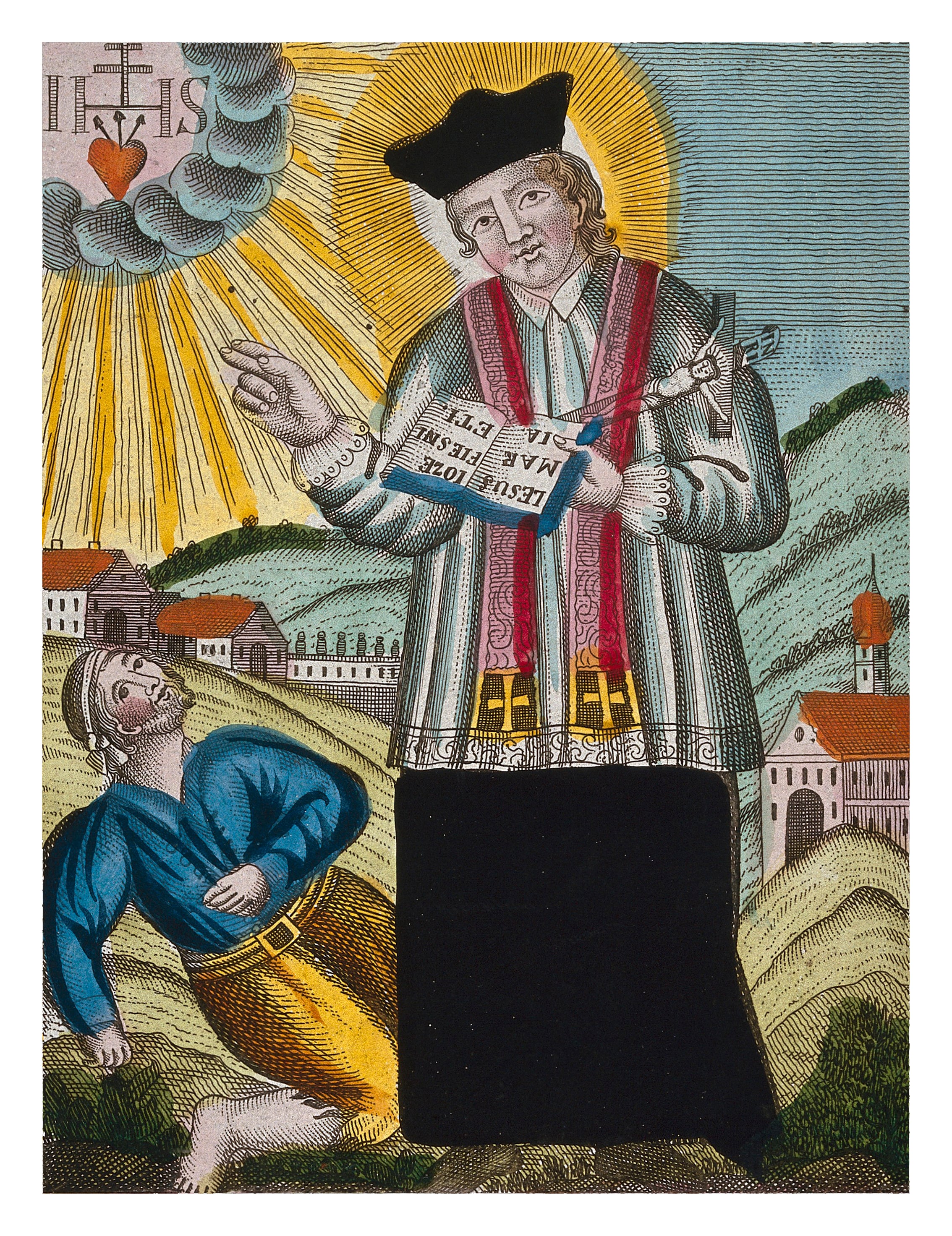 Saint Valentine Painting of Saint Valentine