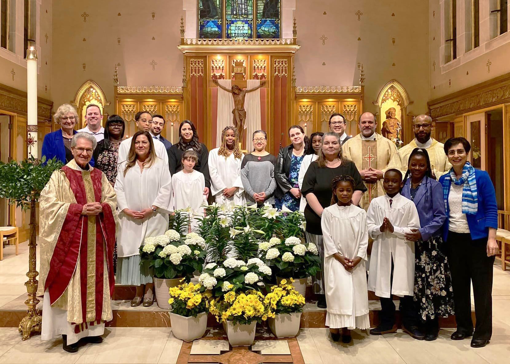 Newly Initiated Catholics Newly Initiated Catholics
