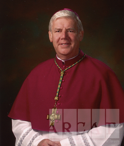 Bishop Daniel Joseph Bohan Portrait of Most Reverend Daniel Joseph Bohan seated wearing episcopal dress.