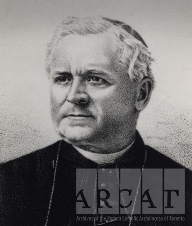 Sketch of Most Reverend Timothy O'Mahony.