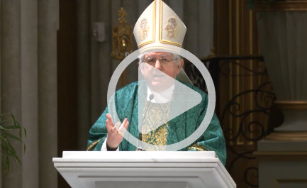 Homily for Stewardship Sunday 2021 Cardinal giving homily for stewardship sunday 2021
